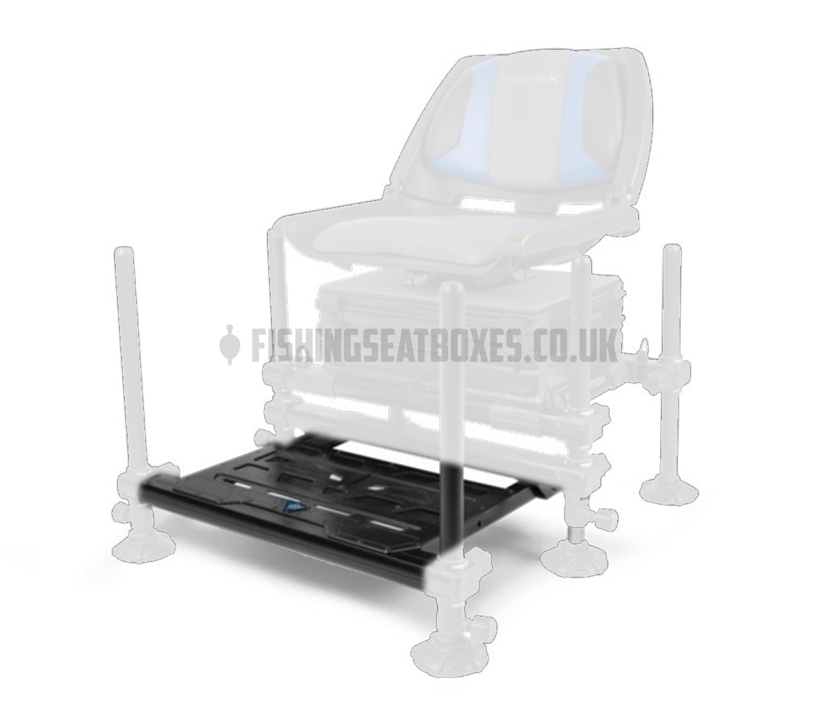 Photo of the Inception 360 from Preston Innovations highlighting the footplate