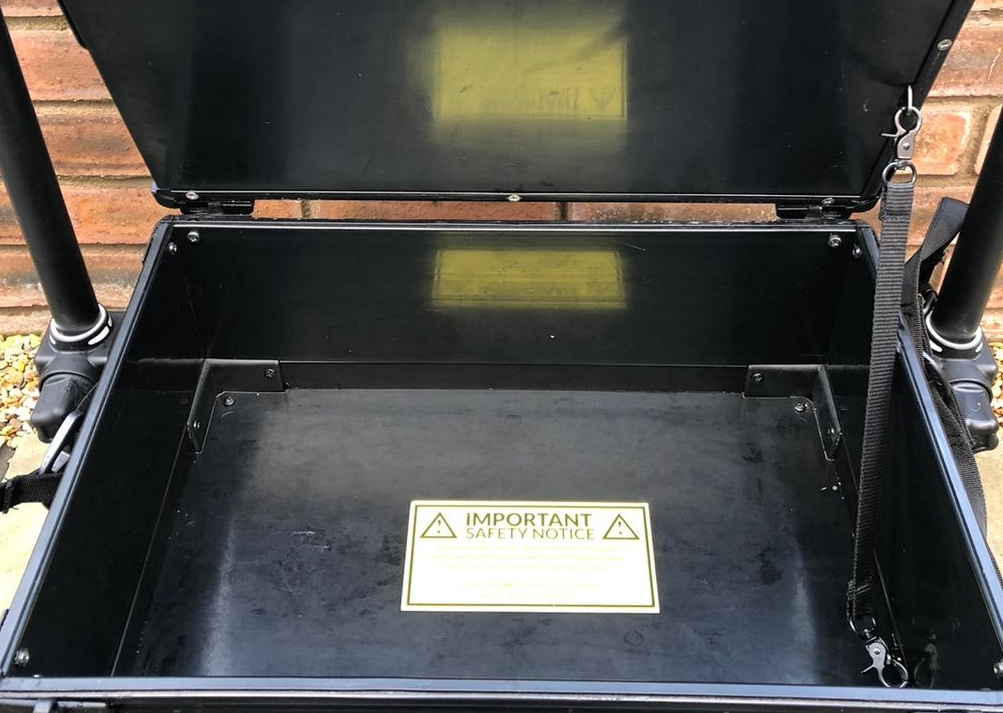 Photo of the 15cm base until on the Preston Innovations 3D 150 Seat Box