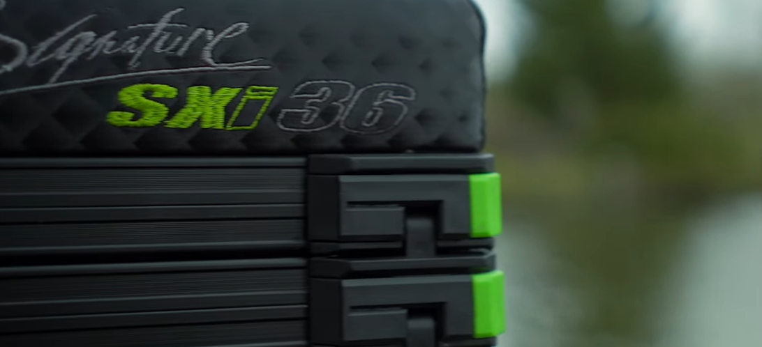 Each Tray is secured with Mavers Click System