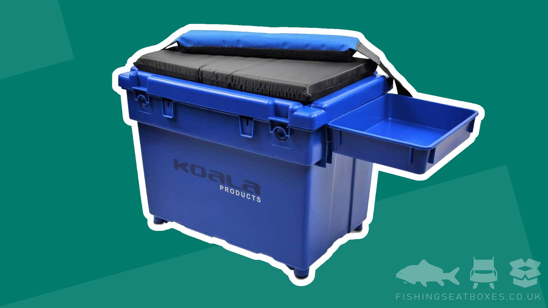 Koala Beginner Fishing Seat Box in Blue