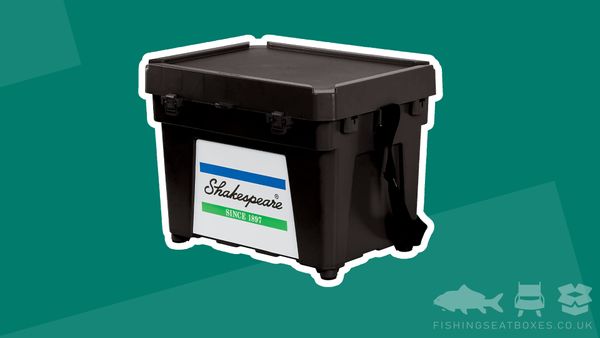 Header photo of the Shakespeare Black black plastic Fishing Box with strap